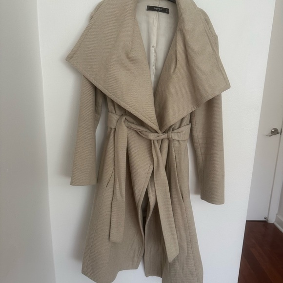 Mango Tan Women's Coat - Picture 7 of 11